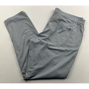 Travis Mathew Pants Mens‎ 40x31 Gray Straight Golf Stretch Performance
